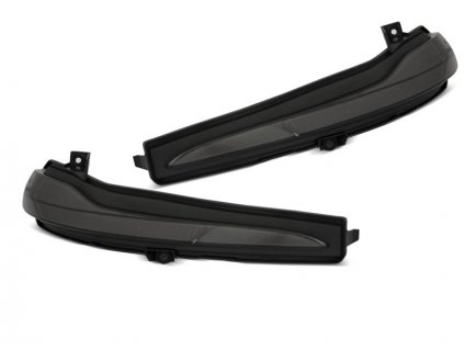 LED boční směrovky pro zrcátka Mercedes W205 / W213 / W222 kouřová LED