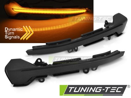 LED boční směrovky pro zrcátka Seat Leon 12-16 / Ibiza 17- / Arona 17- kouřová LED