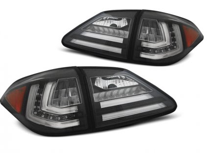 Zadní světla Lexus RX III 350 09-12 černá LED SEQ
