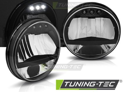 Přední světla Jeep Wrangler JK 07-18 chrom LED