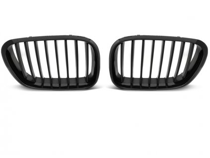 Přední maska, ledvinky BMW X5 E53 09.99-10.03 lesklá černá