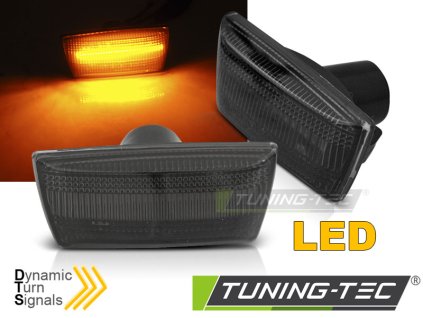 Boční blikače Opel Astra H / Corsa D / Insignia / Zafira kouřová LED SEQ