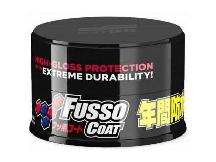 SOFT99 Tvrdý systetický vosk Fusso Coat 12 Months Wax Dark 200g
