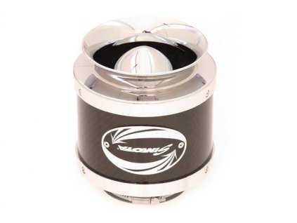 Sportovní vzduchový filtr SIMOTA - universál, karbon Airbox 155x130 70mm