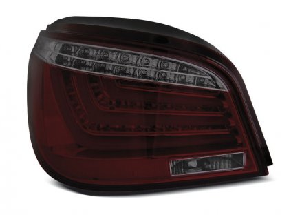 Zadní světla BMW E60 07-10 sedan - červené/kouřové LED LCI