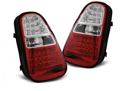 Zadní světla Mini Cooper R50/R52/R53 04-06 červené/bílé LED