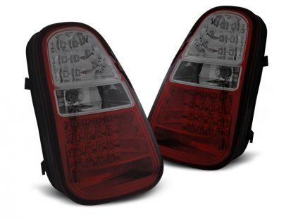Zadní světla Mini Cooper R50/R52/R53 04-06 červené/kouřové LED