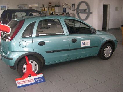 Boční ochranné lišty dveří Opel Corsa C 5D 00R htb