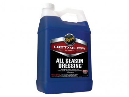 Meguiar's All Season Dressing - přípravek pro renovaci a ochranu exteriérových plastů a pneumatik, 3,78 l