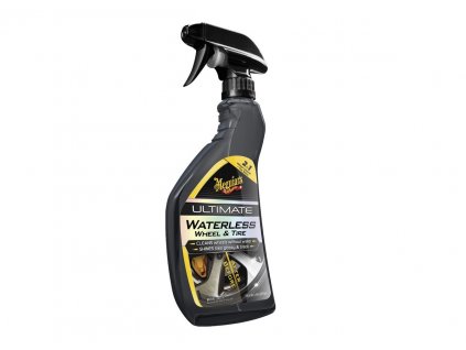 Meguiar's Ultimate Waterless Wheel & Tire - bezoplachový čistič kol (bez použití vody) + lesk na pneumatiky v jednom, 709 ml