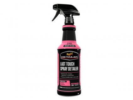 Meguiar's Last Touch Spray Detailer - detailer pro odstranění lehkých nečistot, lubrikaci laku a posílení lesku, 946 ml
