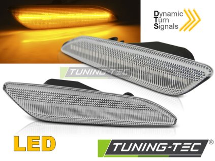 Boční blikače Alfa Romeo 156/147 05-10 / Fiat Tipo 15- LED SEQ bílá