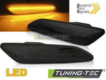 Boční blikače Alfa Romeo 156/147 05-10 / Fiat Tipo 15- LED SEQ černá