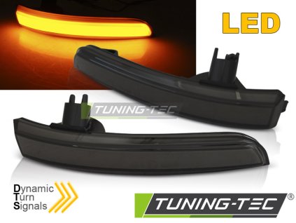 LED boční směrovky pro zrcátka Ford Kuga / Escape / Ecosport LED SEQ kouřové