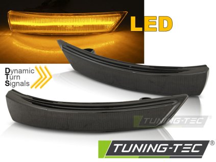 Boční blikače Ford Focus MK2 MK3 08-17 / Mondeo MK4 10-14 LED SEQ kouřové