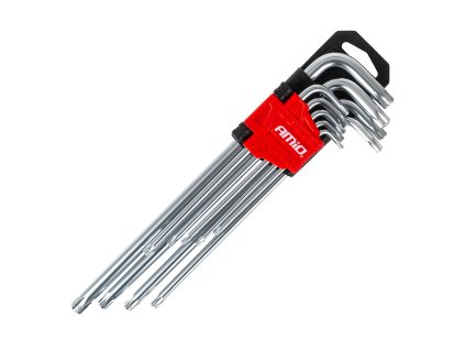 Klíče TORX dlouhé 230mm 9 ks TKL