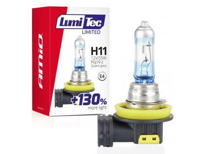 Halogenová žárovka H11 12V 55W LumiTec LIMITED +130%