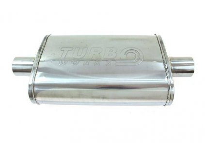 Centrální tlumič výfuku 57mm TurboWorks LT 409SS