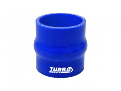 Silikonová antivibrační spojka TurboWorks modrá 57mm