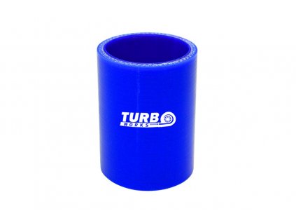 Silikonová spojka TurboWorks modrá 63mm