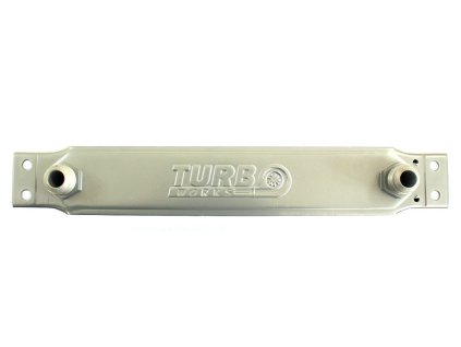 Chladič oleje TurboWorks 16-řádků 260x125x50 AN10 stříbrný