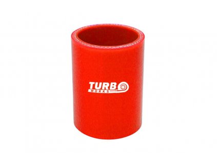 Silikonová spojka TurboWorks červená 89mm 8cm