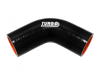 Silikonové koleno 67° TurboWorks Pro černá 51mm