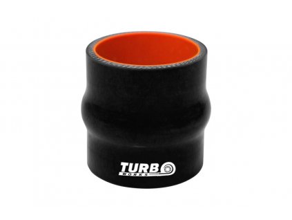 Silikonová antivibrační spojka TurboWorks Pro černá 89mm