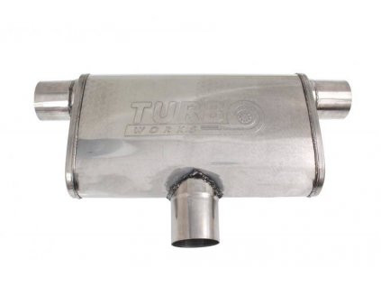 Centrální tlumič zadní 70mm TurboWorks LT 304SS