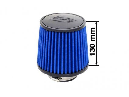 Sportovní vzduchový filtr SIMOTA - universál, modrý JAU-X02201-05 77mm