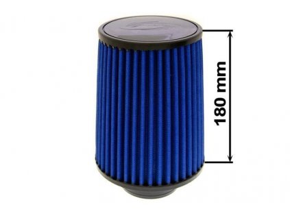 Sportovní vzduchový filtr SIMOTA - universál, modrý JAU-X02201-11 77mm