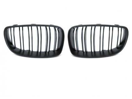 Přední maska, ledvinky BMW E87/ 81/ 82/ 88 07-11 matná černá