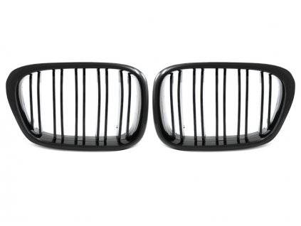 Přední maska, ledvinky BMW E39 95-03 lesklá černá