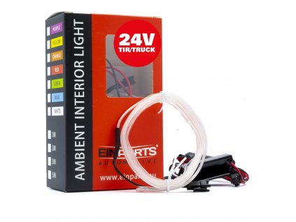 LED světlovodný pásek 1m (bílý) 24V