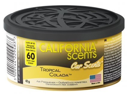 CALIFORNIA SCENTS Osvěžovač vzduchu, vůně Car Scents - Tropical Colada