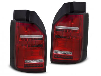 Zadní světla VW T6, T6.1 15-21 zad.výklopné dveřeLED BAR červená/bílá SEQ OEM žárovka