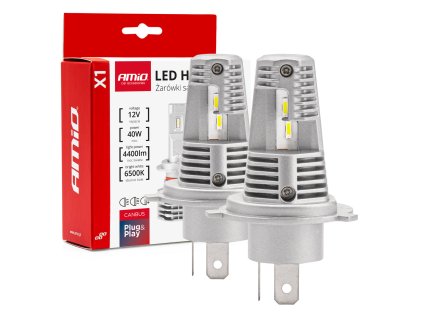AMiO LED žárovky H4 X1 Series