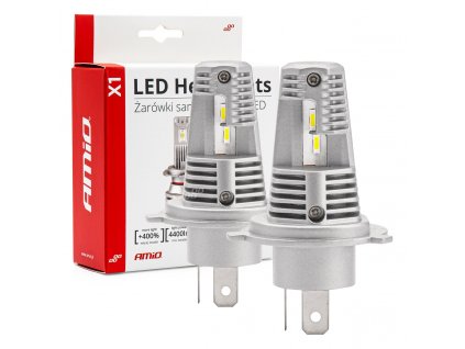 AMiO LED žárovky H4 X1 Series