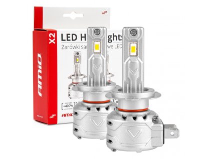 AMiO LED žárovky H7 X2 Series