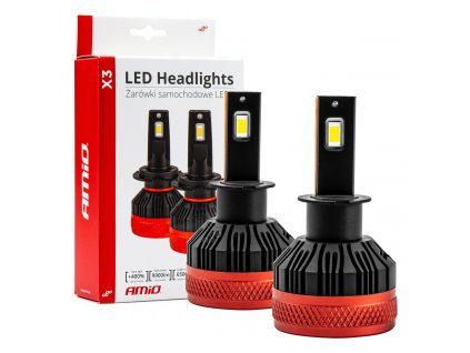 AMiO LED žárovky H3 X3 Series