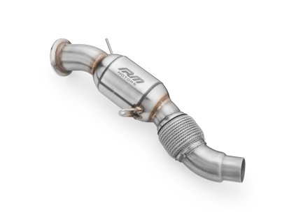 639063 downpipe bmw e90 e91 e92 e93 325d 330d 330xd m57n2 catalyst emisni norma euro 3 kapacita 100 cpsi