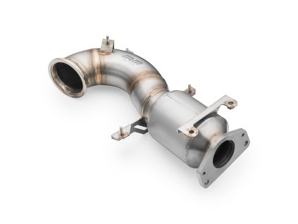 640611 downpipe abarth 695 1 4t with euro 4 catalyst kapacita 200 cpsi