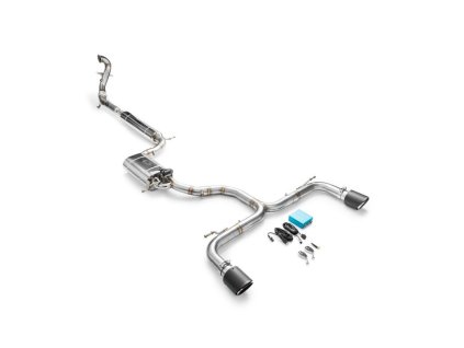 640863 complete exhaust system for seat leon cupra 3 hatchback prumer hrotu 89 mm koncovka vyfuku 1