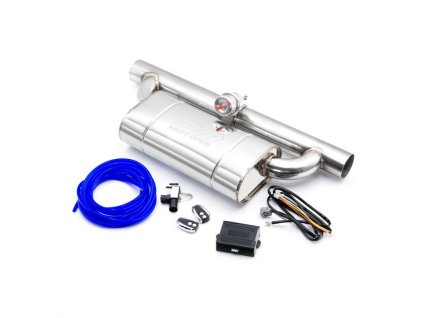 640896 elliptical silencer with vacuum valve emvp01 prumer trubky 76 mm