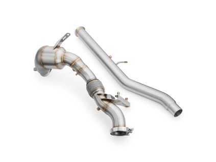 643133 downpipe volkswagen golf viii r 2 0 tsi catalyst catalytic converter euro 6 s tlumicem ano