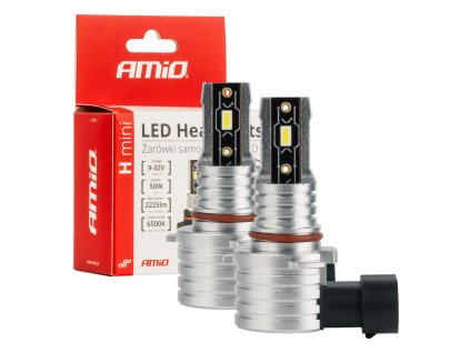 AMiO LED žárovky HB3 9005 H-mini