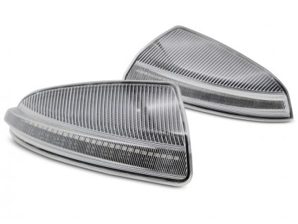 Boční LED blikače v zrcátkách Mercedes Vito/W204/W164 bílá LED SEQ