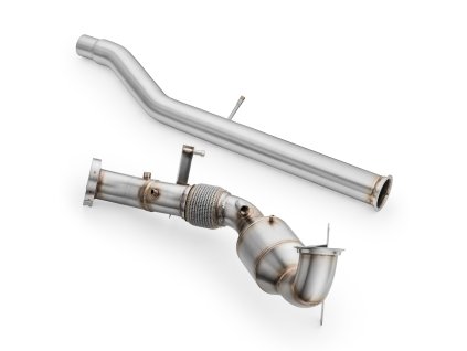 669558 4 downpipe audi q2 2 0 tsi opf gpf with catalytic converter catalytic converter euro 6 s tlumicem ano