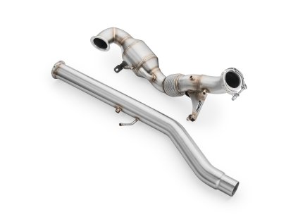 669588 4 downpipe seat leon 2 0 tsi opf gpf with catalytic converter catalytic converter euro 6 s tlumicem ano