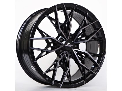 forzza spectrum 20x9 bfm black clear coat 2 1000